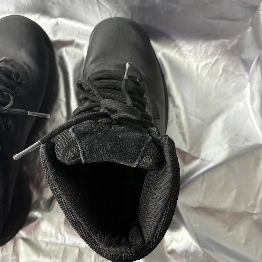 MENS‎ TIMBERLAND SIZE 8 WHITE LEDGE WATERPROOF MID HIKER MD BLACK